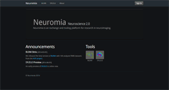 Desktop Screenshot of neuromia.org